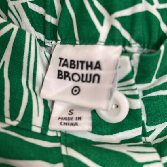 Tabitha Brown for Target Green and White Max Skirt - Picture 3 of 3